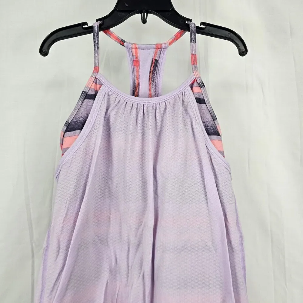 Ivivva by Lululemon Double Dutch Tank Top Size 6 Girls Lavender